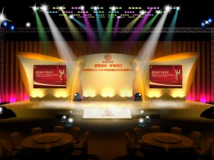 concert stage design 1819 3D Model