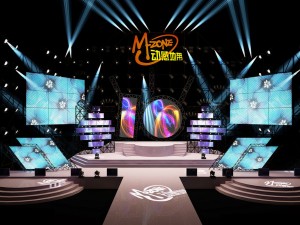 concert stage design 1820 3Dモデル
