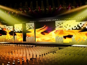 concert stage design 1824 3D Модель