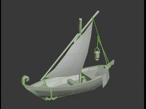 area ice arena game model fishing vessels scandi 3D Model