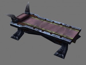 arena game model test scenarios - nest bed -01 20 3D Model