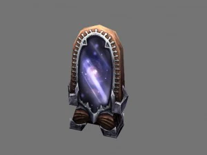 Scenari di test del modello di gioco nell'arena - letto nido -0301 Modello 3D