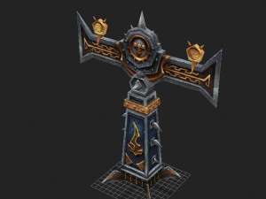 arena game model test scenarios - playground happy 3D-Modell
