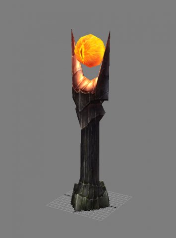 arena game model test scenarios - post - lookout 0 Modelo 3D .c4d .max .obj .3ds .fbx .stl .blend