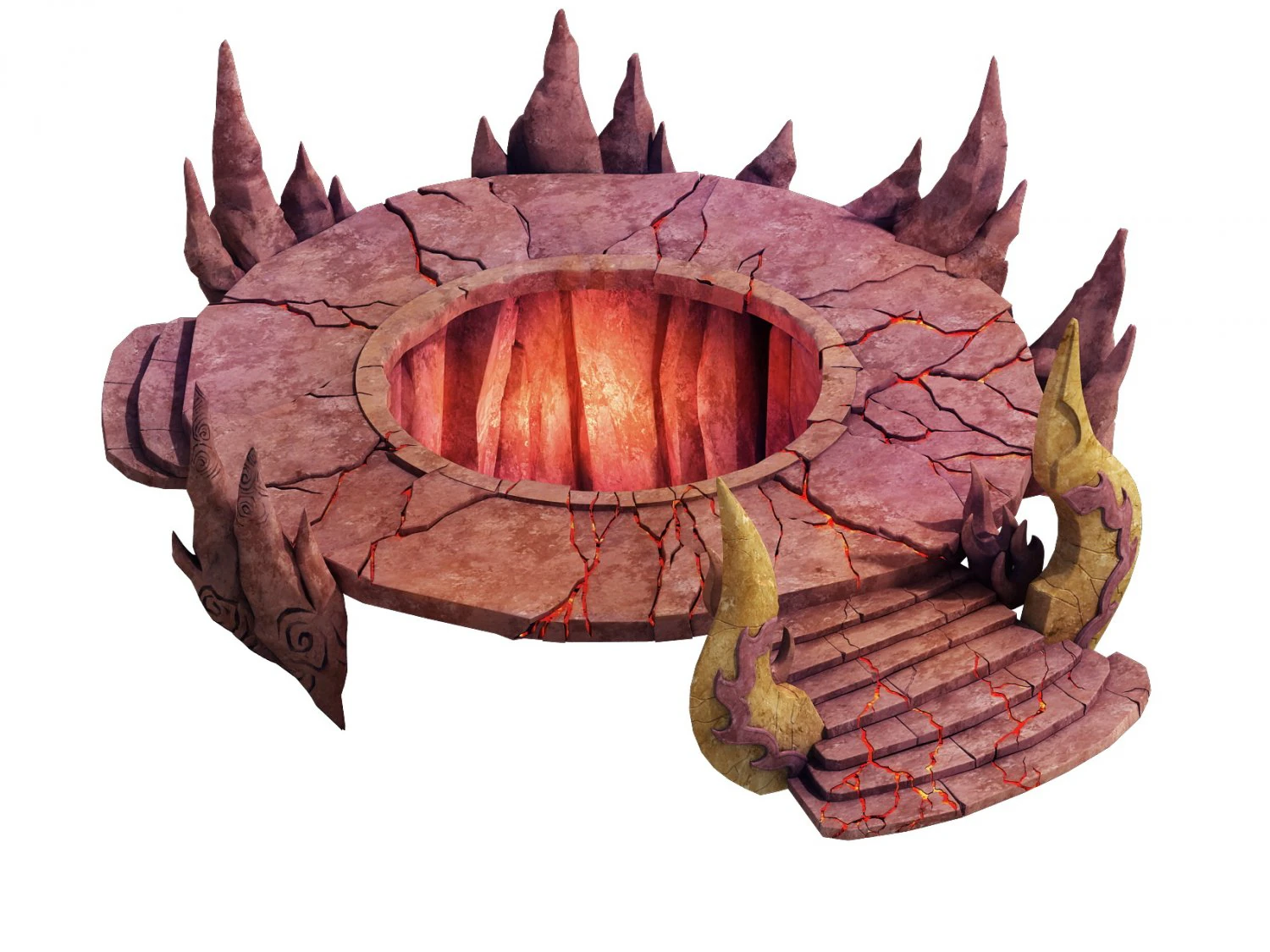 based on deep religious altar zoroastrianism 01 3D Model .c4d .max .obj .3ds .fbx .stl .blend