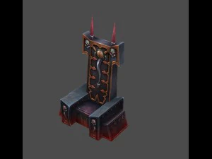 game arena test model nest area bed -12 01 3D Model