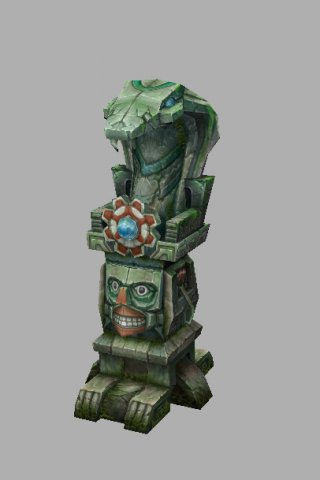 game center arena statue model -01 01 Model 3D .c4d .max .obj .3ds .fbx .stl .blend 