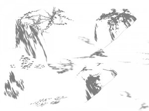 game model - prairie scene - grass 04 01 3D Модель