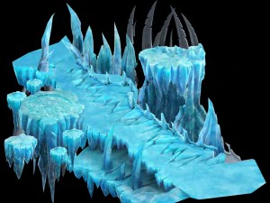 modelo de jogo - neve - batalha m&aacute;gica de fadas de intelig&ecirc;ncia rem Modelo 3D