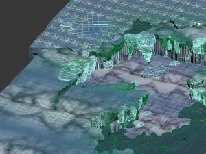 game model - snow - the ice puddle 01 3D Model