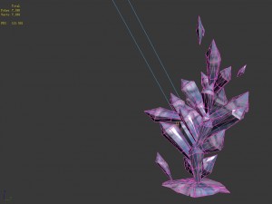 game model - snow - the ice spar coral 03 01 Model 3D