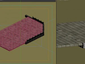 game model - taoist comprehension scene - between 3D Model