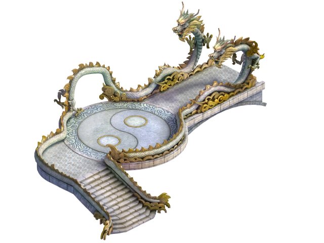 game model - taoist comprehension scene - gordon x Modelo 3D .c4d .max .obj .3ds .fbx .stl .blend 
