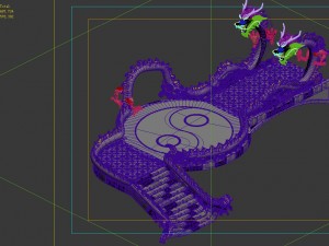 game model - taoist comprehension scene - gordon x Modelo 3D