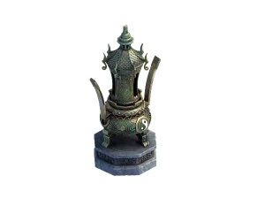 game model - taoist comprehension scene - incense 3D Model
