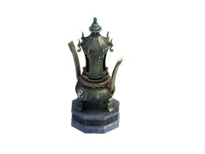 game model - taoist comprehension scene - incense 3D Model