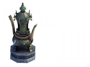 game model - taoist comprehension scene - incense 3D Model