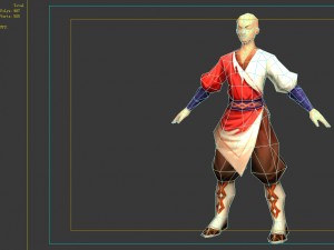 game model - taoist comprehension scene - lead the 3D मॉडल