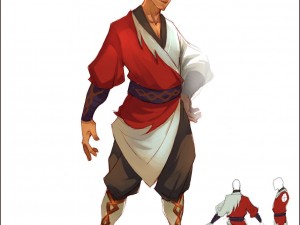 game model - taoist comprehension scene - lead the 3D मॉडल