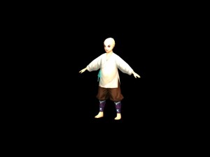 game model - taoist comprehension scene - small mo 3Dモデル