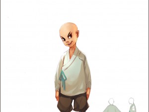 game model - taoist comprehension scene - small mo 3D Model