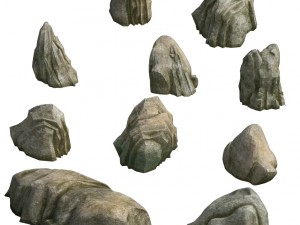 game model - taoist comprehension scene - small st 3D 모델
