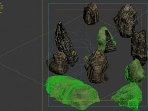 game model - taoist comprehension scene - small st 3D 모델