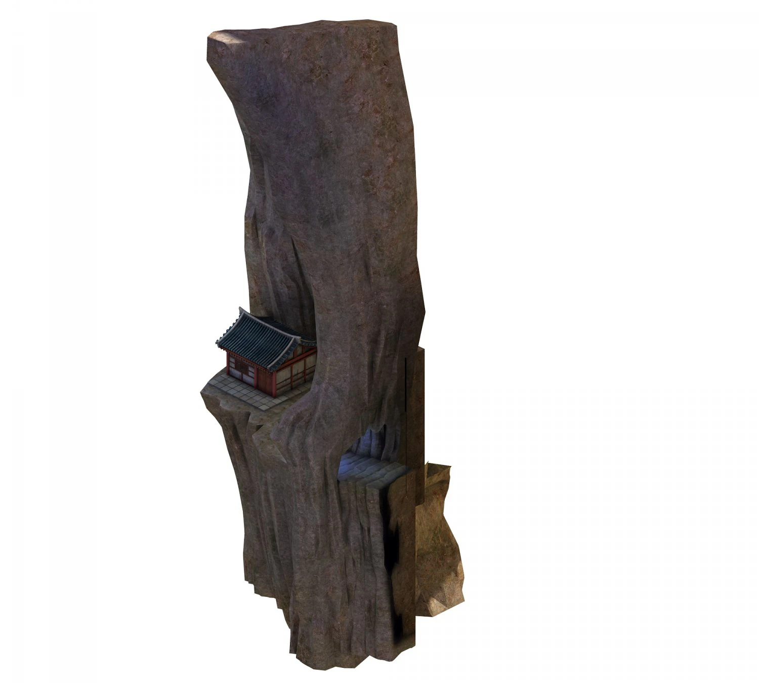 game model - taoist comprehension scene - taoist c 3D Model .c4d .max .obj .3ds .fbx .stl .blend
