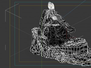 game model - taoist comprehension scene - the huma 3D 모델