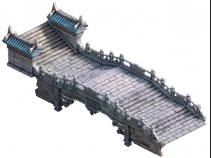 game model - taoist comprehension scene - tianshui 3D Model