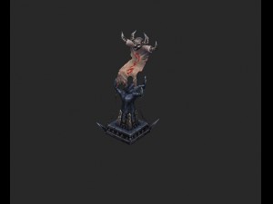 game model arena - a copy of the desert area - spe 3D Model