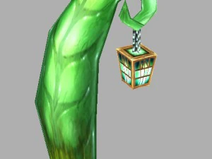 modelo de juego arena - luces de hoja 01 Modelo 3D