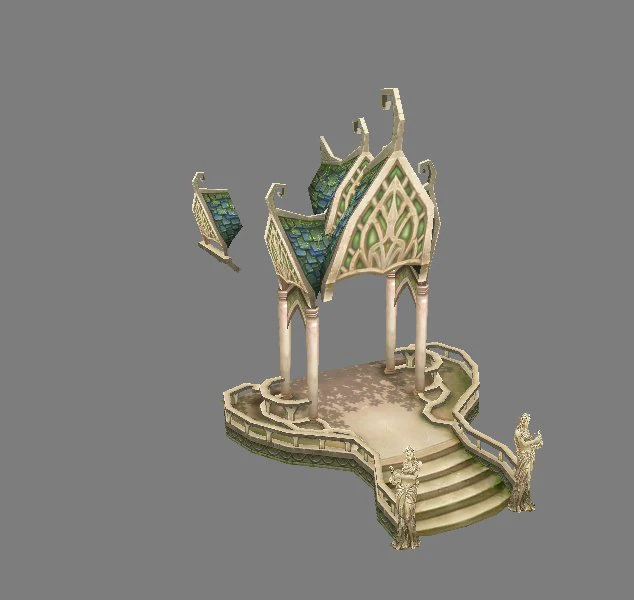 game model arena - boise - elf copy of the entry 3D Model .c4d .max .obj .3ds .fbx .stl .blend 
