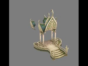 게임 모델 경기장 - 보이시 - 엘프 항목 사본 3D 모델