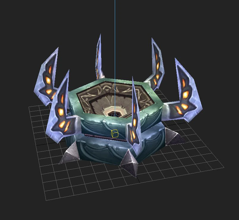 game model arena - brazier inferno 02 01 3D Model .c4d .max .obj .3ds .fbx .stl .blend 