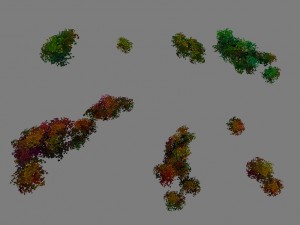 game model arena - bush 02 01 3D Model