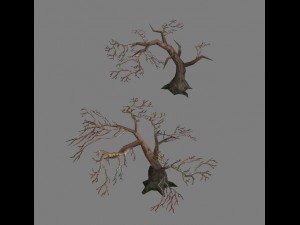 game model arena - crooked tree 01 01 3D Model