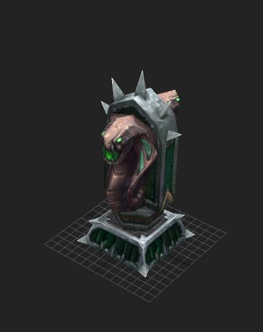game model arena - desert copies gas traps 01 01 3D Model .c4d .max .obj .3ds .fbx .stl .blend 