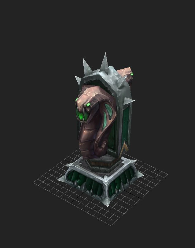 game model arena - desert copies gas traps 01 01 3D Model .c4d .max .obj .3ds .fbx .stl .blend 