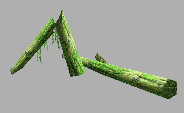 game model arena - dry rot trunk 01 3D 模型 .c4d .max .obj .3ds .fbx .stl .blend 