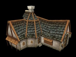 game model arena - farm 01 3D 모델