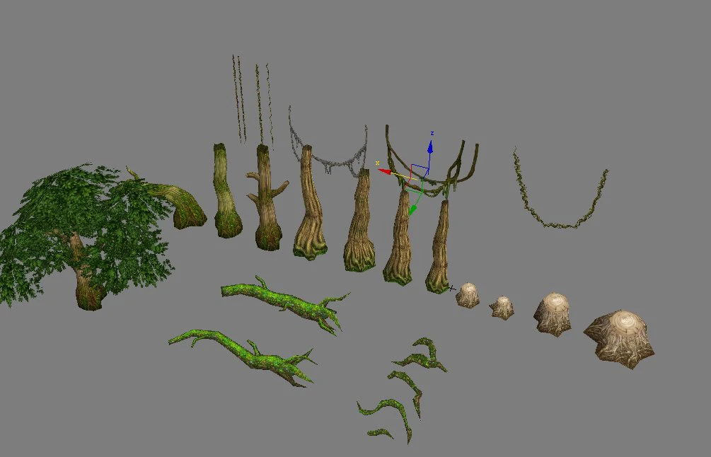 game model arena - furnace dwarf 01 3D Model .c4d .max .obj .3ds .fbx .stl .blend 