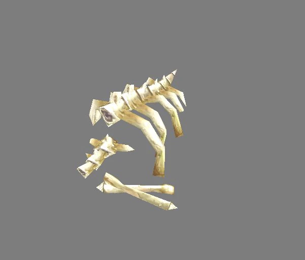 game model arena - heap of bones 01 3D Model .c4d .max .obj .3ds .fbx .stl .blend 