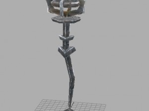 game model arena - inferno lights 01 3D 모델