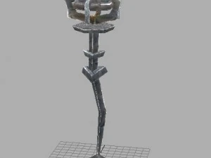 game model arena - inferno lights 01 3D Model