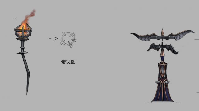 game model arena - inferno signpost 01 3D 모델 .c4d .max .obj .3ds .fbx .stl .blend 