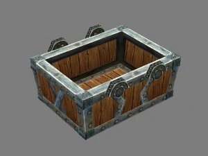 game model arena - mine box dwarf - large 01 3D Model