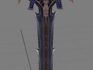 game model arena - pandoras box sword 01 3Dモデル