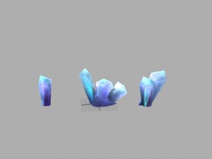 game model arena - phosphor ore 01 Model 3D