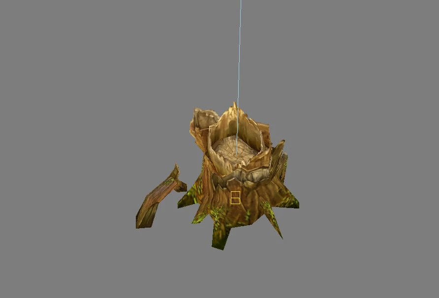 game model arena - stakes withered 01 3D Model .c4d .max .obj .3ds .fbx .stl .blend